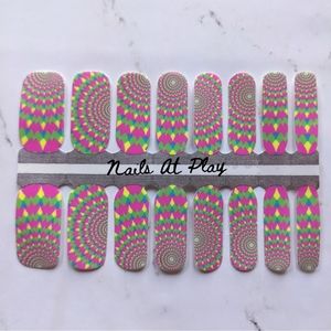 5 for $15 Nail Wraps- Kaleidoscope